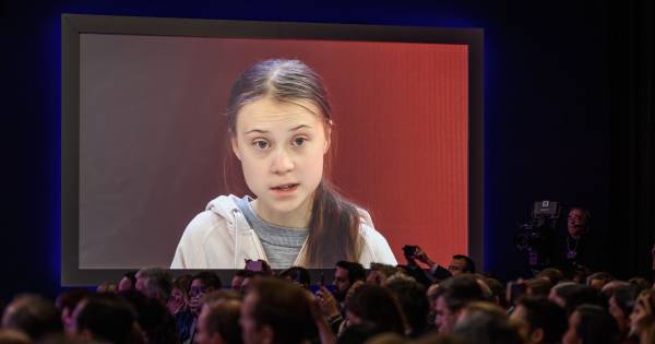 Klimaatactiviste Greta Thunberg in Davos: Vrijwel niets gedaan tegen CO2-uitstoot