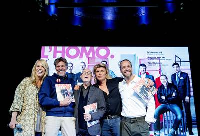 Niet één maar tien mannen op cover van themaglossy L'HOMO