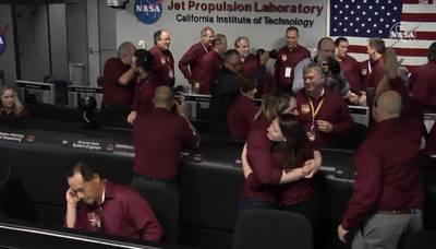 Marslanding gelukt: Nasa's Insight heeft Mars bereikt
