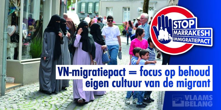Vlaams Belang nam de foto’s en slogans van de N-VA-campagne volledig over.