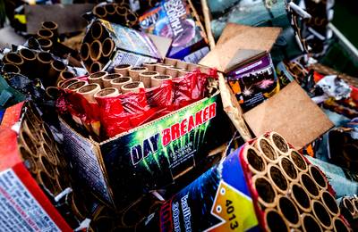 Schade in Hof van Twente door vuurwerk fors minder dan vorige jaarwisseling