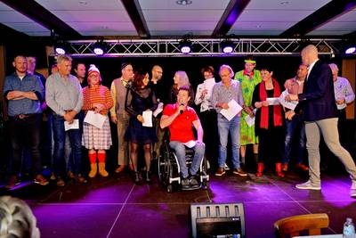 15 mille voor handbiker Mark Mekenkamp uit Saasveld