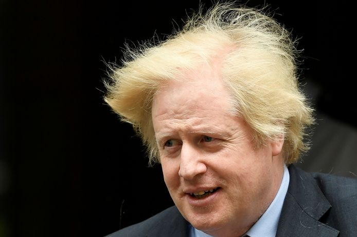 Boris Johnson, hier eerder deze maand, wil zo snel mogelijk helemaal weg van de EU.