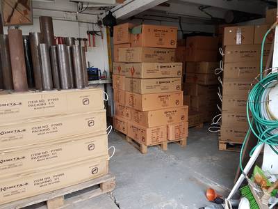 2.000 kilo illegaal vuurwerk opgerold in woonwijk Hengelo