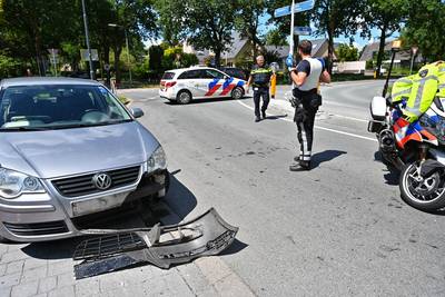 Motorrijder onderuit gegaan door losliggend grind in Bavel