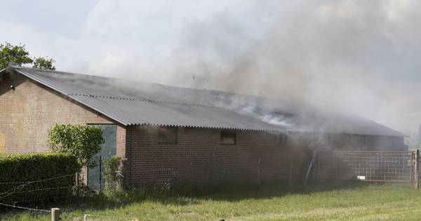 Forse schade aan schuur in Oosteind na brand - BN DeStem