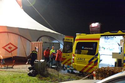 Gewonden bij circus na val en klap van 'Wiel van de dood'