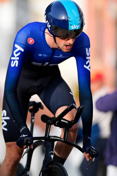 Poels verliest podiumplek na tijdrit, ook Oomen zakt twee plaatsen