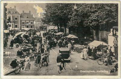 Markt in Doetinchem mogelijk naar de binnenstad