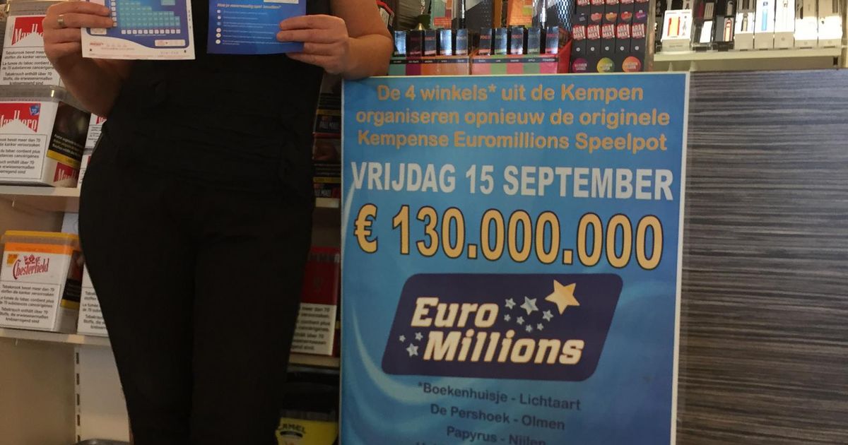 Dagbladwinkels zoeken 1.008 deelnemers voor Euro Millions ...