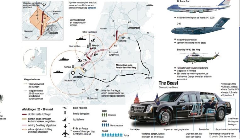Verkeersinformatie Voor Amsterdam Tijdens Nucleaire Top Het Parool