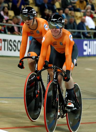 Teamsprintsters als zesde naar eerste ronde