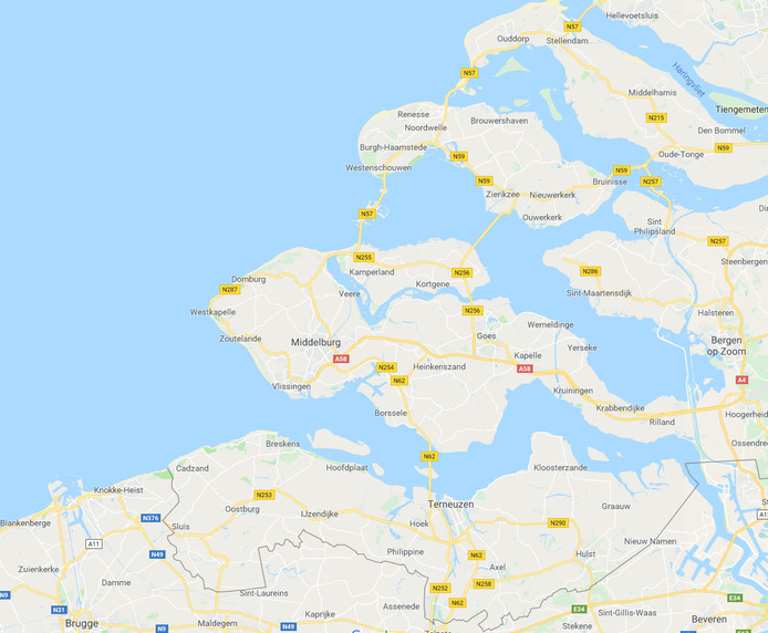 Deze 7 provinciale wegen in Zeeland zijn de gevaarlijkste van Nederland Zeeuws nieuws pzc.nl