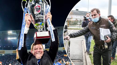 De grote comeback: Hein Vanhaezebrouck is de nieuwe trainer van AA Gent