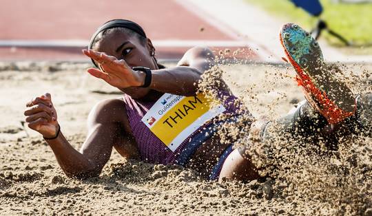 Thiam is communicatief een schaars goed. Maar ze is een godin en die zijn altijd wat enigmatisch
