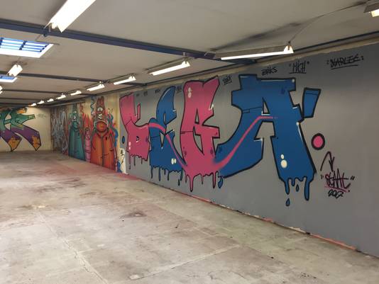 Ongekend Eerste gratis graffitimuur in Breda een feit | Breda | bndestem.nl CJ-91