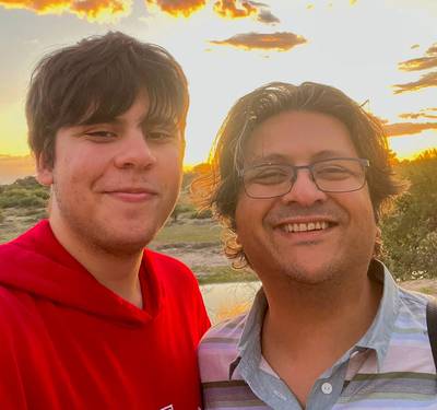 Zakenman en zijn zoon