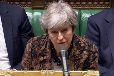 Theresa May komt niet met nieuw plan voor brexit