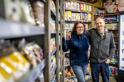 Veganistische winkel in molen Budel-Schoot
