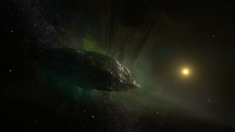 De interstellaire komeet 2I/Borisov passeert op dit moment nog altijd langs ons eigen zonnestelsel.