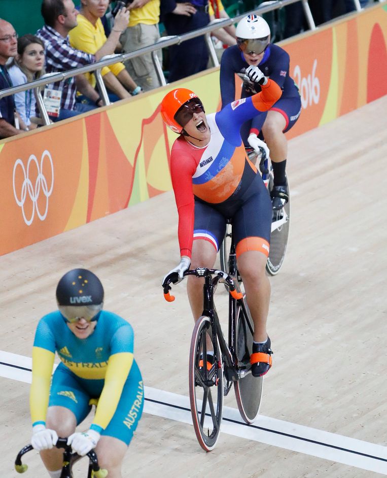 Goud Voor Elis Ligtlee Op Keirin Ik Kan Het Niet Geloven Het Parool
