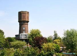 Til je liefde naar grote hoogte en boek een romantische watertoren