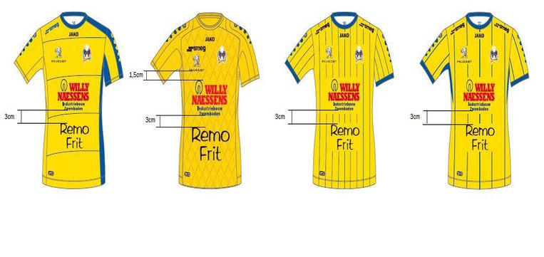 Waasland Beveren Laat Supporters Nieuw Shirt Kiezen De Morgen