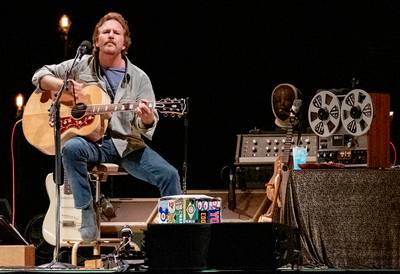 Eddie Vedder, van proeftuin tot volwaardige liveshow