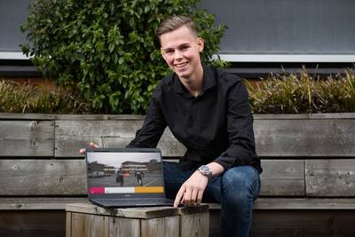 Kevin Slag uit Goor bedenkt reclamecampagnes voor bedrijven met hulp van influencers op social media