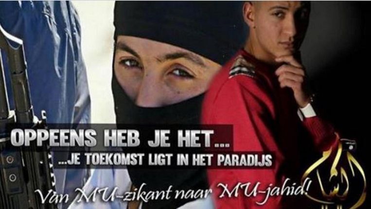 Beeld van Facebookpagina Marouane B.. Beeld Facebook