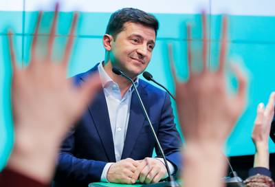 Exitpoll: Zelensky wint ruim parlementsverkiezingen in Oekraïne