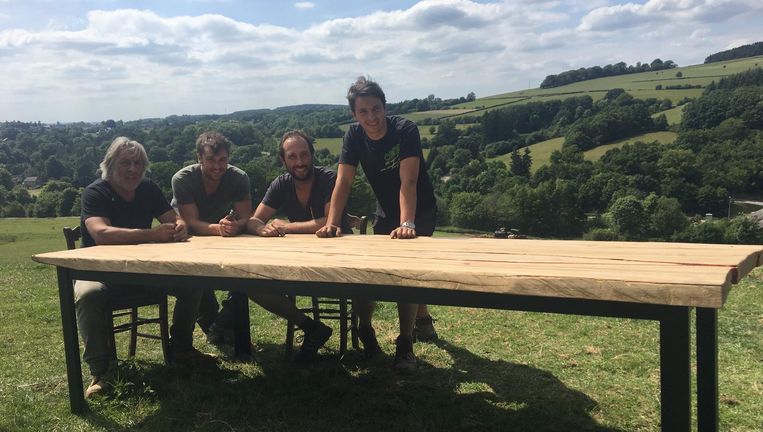 Eddy Planckaert Maakt Eigenhandig Nieuwe Tourtafels Voor Vive Le Velo Tour De France Sport Hln