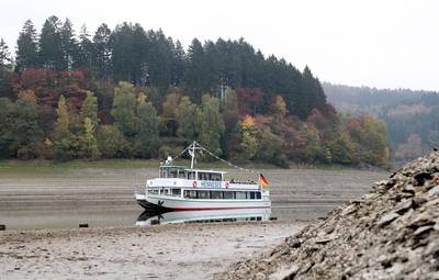 Water stond nog nooit zo laag: levering grondstoffen in gevaar