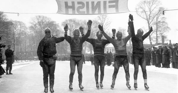 Dussense schaatskanjer reed vier keer Elfstedentocht, maar werd nooit gelauwerd