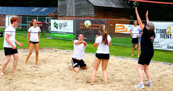 Beachvolleybaltoernooi in Daarle