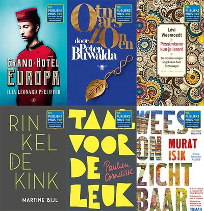 Deze boeken zijn genomineerd voor de NS Publieksprijs 2019