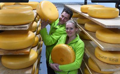 In de wegenbouw werken om droom van kaasboerderij uit te laten komen