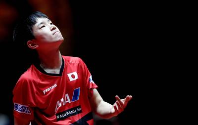 WK tafeltennis voorbij voor 13-jarig wonderkind