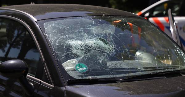 Flinke schade bij botsing tussen drie autos in Den Bosch.