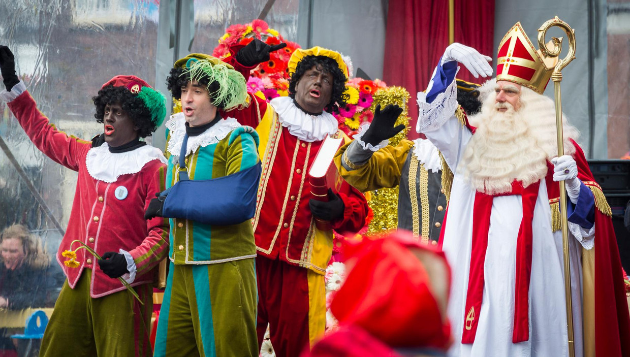 Geen gekleurde pieten meer in Sinterklaasjournaal Het Parool