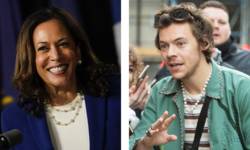 Van Harry Styles tot Kamala Harris: 2020 was het jaar van de parel(ketting). “Het ultieme nostalgische juweel, ook voor de millennial”