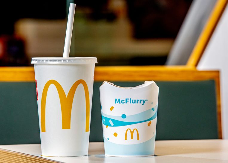 McDonald’s stopt met plastic rietjes