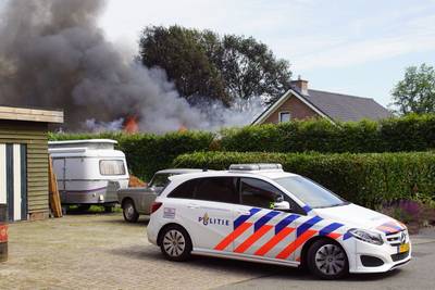 Grote brand in bedrijfspand Halle: sein brand meester