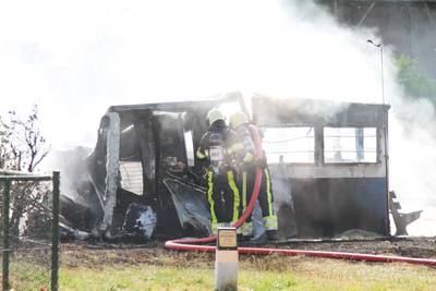 Frietkraam ontploft in Stiens