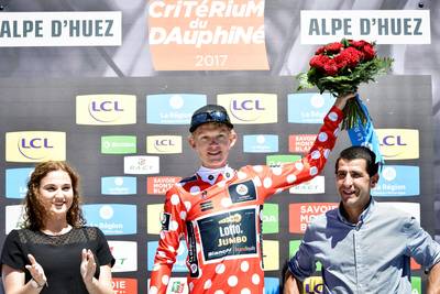 Sensationeel: Achterhoeker Bouwman wint bergtrui Dauphiné