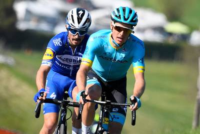 Alaphilippe werd verrast vlak voor de streep: ‘Tijdsmeting was niet juist’