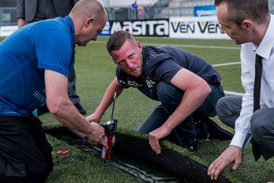 Scheuren in kunstgras: duel FC Den Bosch afgelast