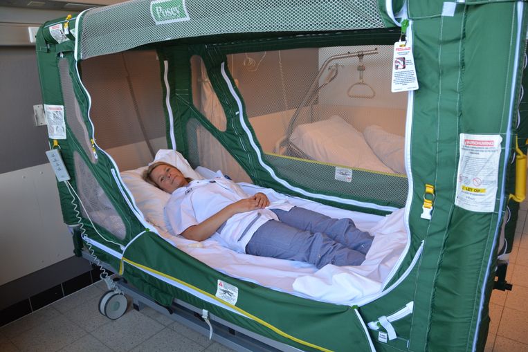 Belgische primeur tentbedden in ziekenhuis Roeselare In de buurt HLN