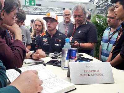Karten olympisch? Verstappen gaat niet lobbyen