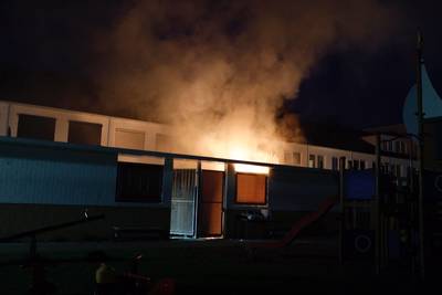 Barbecue in schuur gaat mis in Ede, twee gewonden